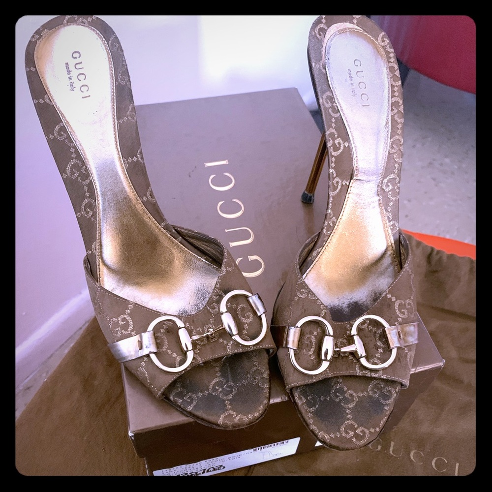 Authentic Gucci Horsebit Sandals